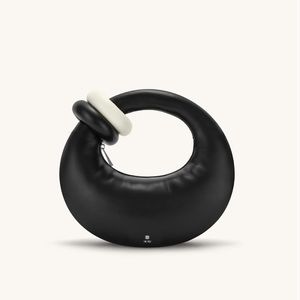 ABACUS TOP HANDLE BAG - BLACK